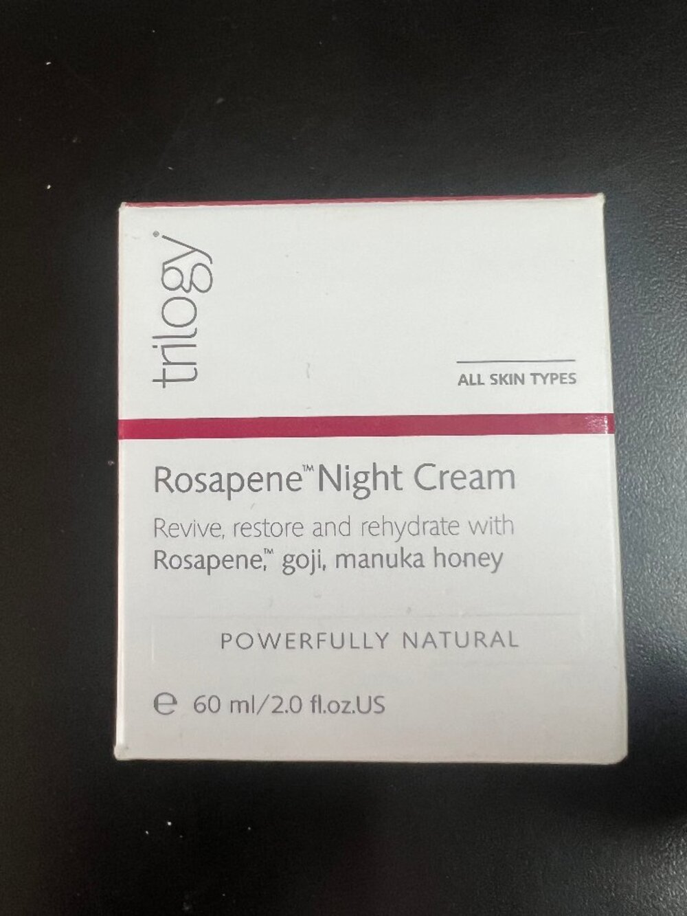 Trilogy, Rosapene Night Cream, 2 fl oz (60 ml)